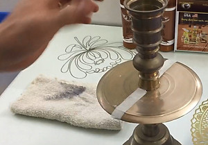 Dung dịch lau bóng đồ dùng bằng đồng thau inox Howard Pine-Ola Copper & Brass Polish CB0008 236ml