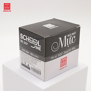 Mực lọ đen Hồng Hà 3457 - dành cho bút máy