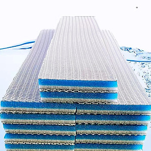 1Kg Vật liệu lọc hồ cá: bông 8D, men vi sinh hồ cá PSB 100ML cao cấp