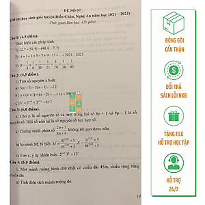 Sách - Tuyển chọn đề thi bồi dưỡng học sinh giỏi môn Toán lớp 6