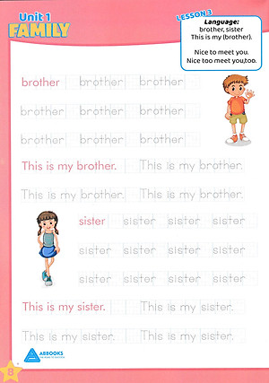 Luyện Viết Và Học Từ Vựng Tiếng Anh Lớp 1 - Notebook _ABB