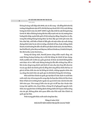 Bảy cuộc khủng hoảng định hình toàn cầu hóa (Sách tham khảo) - bản in 2025