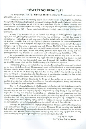 Combo (Giáo trình) Vật Liệu Kỹ Thuật - 3 Tập (Chế tạo, cấu trúc, tính chất, lựa chọn và ứng dụng)