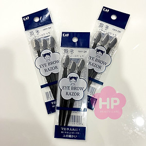 Dao Cạo Lông Mày Cán Dài Kai Groom 38531-HC1161