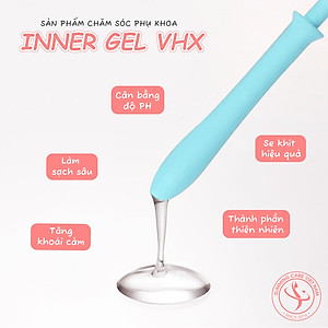 Sản phẩm chăm sóc phụ khoa Bút yêu Inner gel VHX Vĩnh Hồng Xuân - Hộp 12 bút