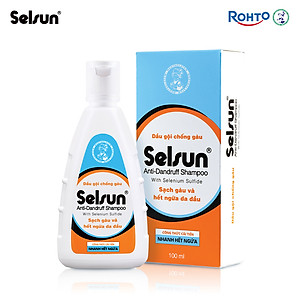 Dầu gội Selsun chống gàu, sạch gàu & hết ngứa da đầu Selsun Anti-Dandruff Shampoo 100ml