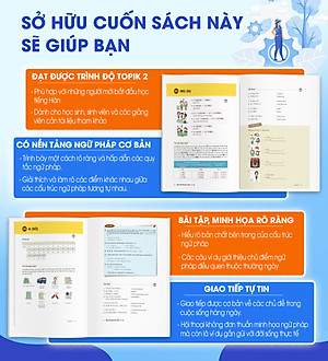 Ngữ Pháp Tiếng Hàn Thông Dụng - Sơ Cấp (Tặng Bookmark PL)