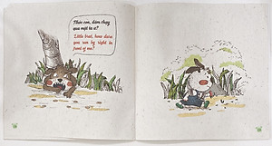 Sách Rèn Luyện Thói Quen Tốt 2-6 Tuổi: Đừng Ham Chơi Suốt Thế, Sóc Đỏ (Song Ngữ)