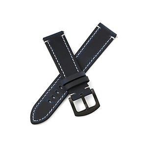 Dây Đồng Hồ Da Bò Sáp Nhiều Màu Kèm Chốt Thông Minh