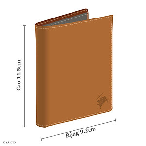 Ví Nam Đứng Nhỏ Gọn, Da Bò SÁP - Vân Tự Nhiên, Size Trung, Thiết Kế Cổ Điển, Đơn Giản - Mỏng Nhẹ, Dáng Đứng - Gập 2, Ngăn Đựng Tiền Có Khóa Kéo, Nhiều Ngăn Để Giấy Tờ Tiện Dụng