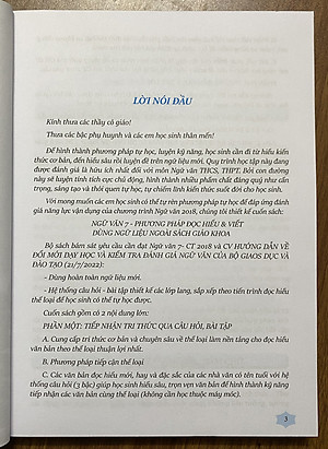 Ngữ văn 7 - Phương pháp đọc hiểu và viết (Dùng ngữ liệu ngoài SGK - Theo chương trình GDPT 2018, dùng chung cho 3 bộ SGK)