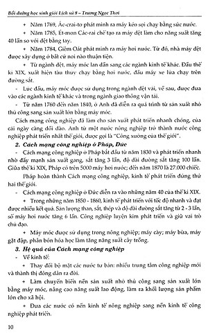 Sách Bồi Dưỡng Học Sinh Giỏi Lịch Sử Lớp 8 (Tái Bản)