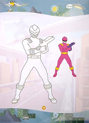 Bé Tô Màu Siêu Nhân