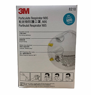 3M face mask 8210 hộp ( 20 cái ) chống bụi