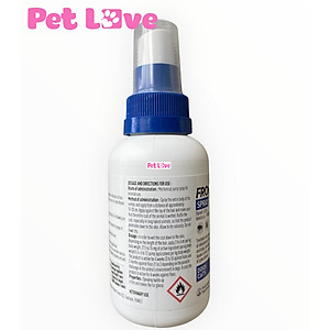 Thuốc Xịt Hỗ Trợ Điều Trị Bọ Chét, Ve, Rận Chó Mèo Merial Frontline Spray (100ml)