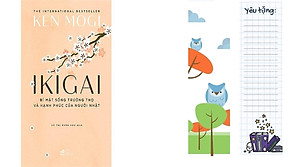 Sách - Ikigai - Bí Mật Sống Trường Thọ Và Hạnh Phúc Của Người Nhật (tặng kèm bookmark thiết kế)