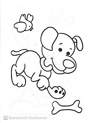 Sách Bé tập tô màu