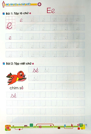 Tủ Sách Bé Vào Lớp Một - Bé Tập Tô Và Tập Viết ( Tập 1 )