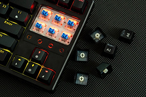 Bàn phím cơ chơi game có dây E-Dra EK3287 - Led Rainbow - E-dra Switch - Hàng chính hãng