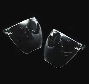 Kính che mặt chống giọt bắn có gọng gương, an toàn, thời trang dễ sử dụng