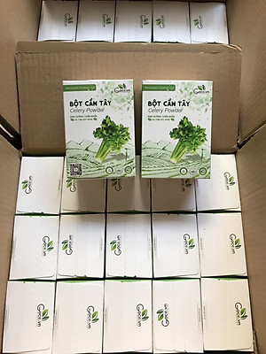 Bột cần tây nguyên chất Goce - 72g (24 gói x 3g) - Tan mỡ giảm cân
