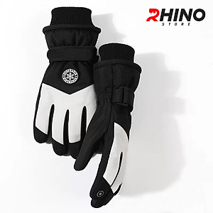 Găng tay, bao tay mùa đông lót lông cừu Rhino G701 giữ ấm, chống gió