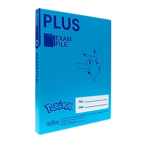 Bìa lưu bài kiểm tra và túi đựng Plus