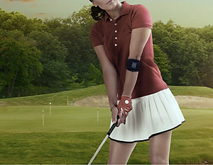 Đai quấn khuỷu tay loại vừa Phiten metax elbow band middle AP246003/AP246004/AP246005