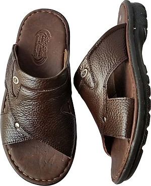 Dép Nam Da Bò BIGGBEN Cao Cấp DN224