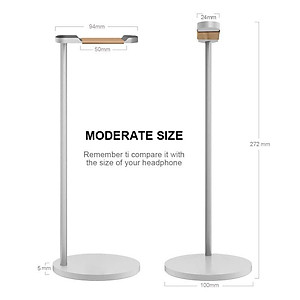 Kệ nhôm để tai nghe - Headphone Aluminium Stand - Hàng chính hãng
