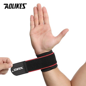 Bộ 2 băng quấn cổ tay tập gym AOLIKES YE-7938 Sport wrist support