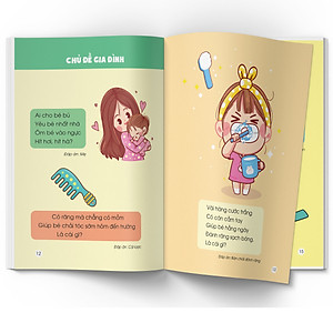 120 câu đố Việt Nam (dành cho bé tập nói, tập đọc - minh họa theo chủ đề)