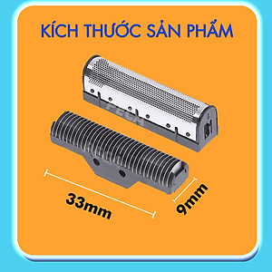 Bộ lưỡi máy cạo râu thay thế cho dòng máy cạo râu Kemei KM-1102 và KM-1102H dễ tháo lắp sử dụng