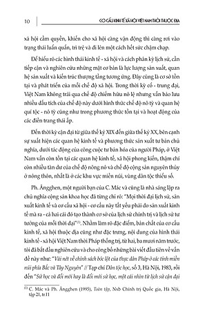 Cơ cấu Kinh Tế Xã Hội Việt Nam Thời Thuộc Địa (1858-1945)