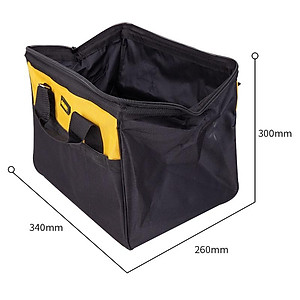 Túi Đựng Đồ Nghề 16 Inch Deli Cao Cấp Chính Hãng - Chất Liệu Chống Thấm Nước, Nhiều Ngăn Tiện Dụng - DL-P2