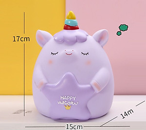 Ống Tiết Kiệm Unicons Kì Lân Ống Heo Tiết Kiệm Trang Trí_ Hàng chính hãng