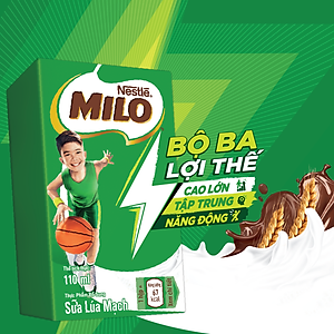 Thùng 48 hộp sữa lúa mạch MILO 110ml (48x110ml)