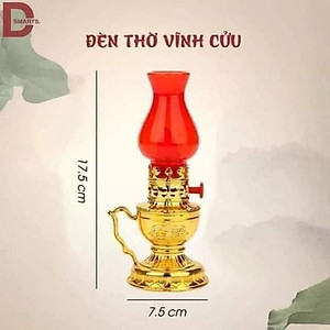 Đèn Thờ Vĩnh Cửu Sử Dụng Pin Thiết Kế Cổ Kính