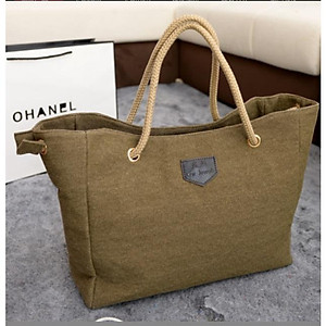 Túi vải nữ túi đeo vai Phiên bản Hàn Quốc dệt hoa thời trang túi lớn phụ nữ TG03