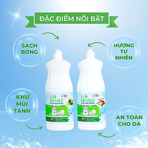 Sữa Tắm Nước Hoa Công Nghệ Sinh Học ECOHOME Kim Ngân Store Giúp Loại Bỏ Bụi Bẩn Trên Da, Không Gây Khô Da, Dưỡng Ẩm Da, Tặng rửa chén 400G