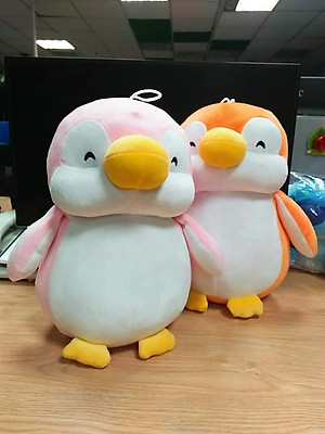 Gấu Bông Chim Cánh Cụt Siêu Mềm Mịn Dễ Thương Cho Bé (20cm--->45cm) Vải Miniso 4 Chiều Co Giãn Êm Ái, Hàng Cao Cấp An Toàn Cho Trẻ Nhỏ