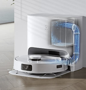 Robot Hút Bụi Lau Nhà Ecovacs N30 Pro Omni Xòe Giẻ, Lực Hút 10.000 Pa - Hàng Chính Hãng