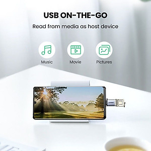 Đầu chuyển usb type-C ra USB 3.0 chính hãng Ugreen 50283