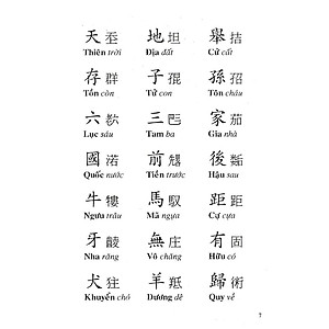 Tam Thiên Tự (Việt - Hán - Nôm)