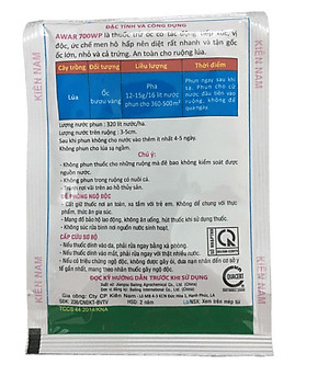 Chế phẩm AWAR trừ Ốc Bươu Vàng diệt sạch nốc ao các loại Ốc