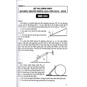 Sách - Tổng tập đề thi Olympic 30 tháng 4 Vật lý 10 (2014 - 2018)
