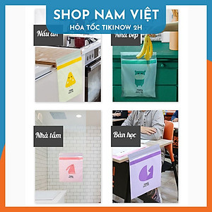 Bộ 15 Túi Rác Dán Treo Xe Oto Tiện Lợi
