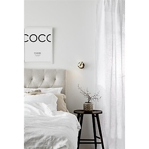 Đèn gắn tường màu trắng trang trí phòng ngủ, phòng khách thương hiệu Markslojd,Thụy Điển