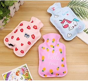 Túi Chườm Nóng Lạnh Giảm Đau Bụng Kinh Cho Phái Nữ Hoạ Tiết Đáng Yêu Giao Ngẫu Nhiên