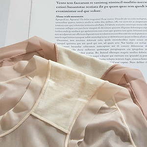 Combo 3 Quần lót nữ lụa tàng hình,đũng kháng khuẩn,co giãn 4 chiều,mềm mại,thoáng mát, cạp cao không lộ viền